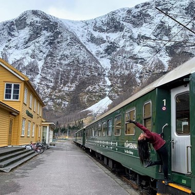 Flåmsbana på vinteren - Norway in a nutshell® vintertur