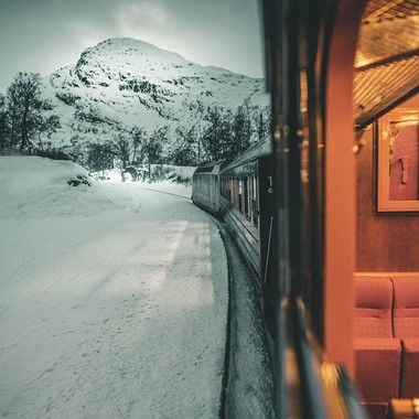 Flåmsbana vinter - Sognefjorden i et nøtteskall vintertur
