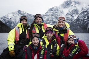 Winter safari i Flåm - Norwegen