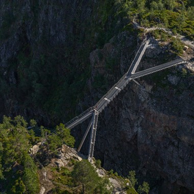 Vøringsfossen, Ruta de Turismo Nacional Hardangervidda, Noruega
