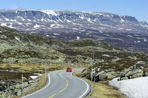 Hardangervidda mountain plateau -  Nasjonal Turistveg Hardangervidda, Norway