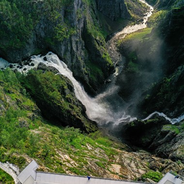 Cascada de Vøringsfossen - Fossli, Noruega