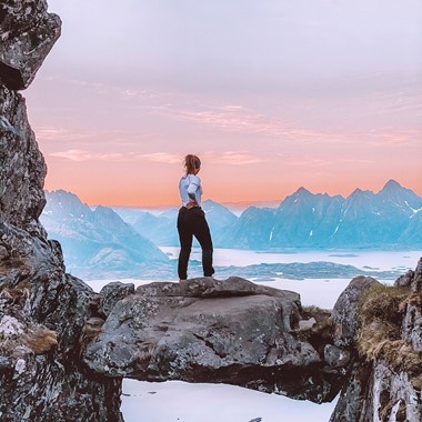 Panorama blick -  Lofoten, Norwegen