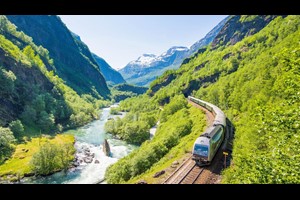 Flåmsbana, ferrocarril de Flam - Entre Flåm y Myrdal - Norway in a nutshell®