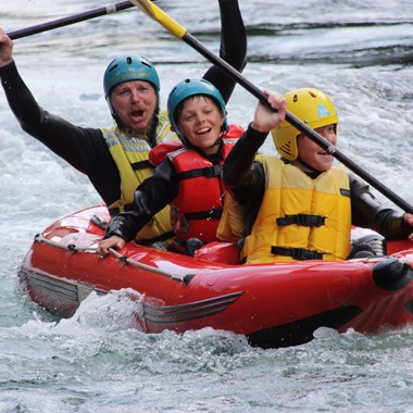 Family rafting in Voss - Voss, Norway, Norway in a nutshell® Family