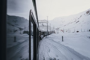 Vinter på Flåmsbana - Norway in a nutshell® - Flåm