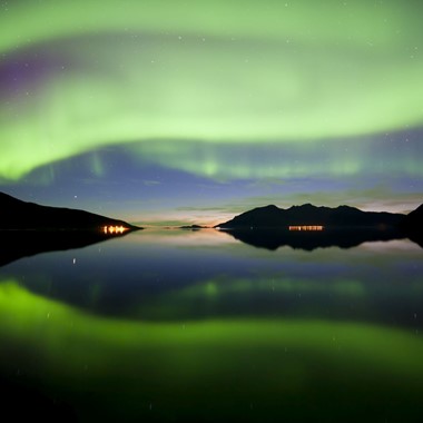 Die magischen Nordlichter - Nordlichtkreuzfahrt in Tromsø, Norwegen