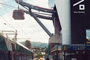 Voss Stasjon -  Bergensbanen på Norge i et nøtteskall turen