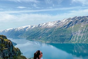 Vistas de Lofthus - Tour Hardangerfjorden in a nutshell de Fjord Tours - Lofthus, Noruega