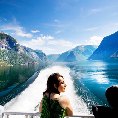 Sognefjorden in a nutshell - on the way to Flåm, Norway