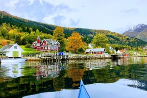 Kajaktour in Balestrand - Sognefjord in a nutshell vo Fjord Tours, Balestrand, Norwegen