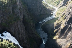 The impressive Vøringsfossen waterfall -Eidfjord 