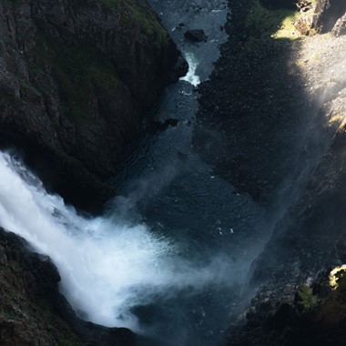 Der rauschende Vøringsfossen- Eidfjord, Norwegen