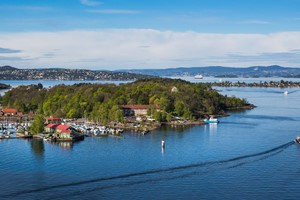 Oslofjorden - Elektrisk Fjord cruise på Oslofjorden til Oscarsborg fra Oslo 
