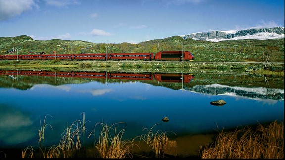 El tren de Bergen, Noruega