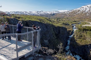 Vøringsfossen Wasserfall Aussichtpunkt - Hardangerfjord in a nutshell, Eidfjord Norwegen