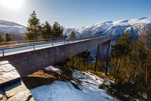 See Stegastein on the Norway in a nutshell® winter tour by Fjord Tours - Flåm, Norway