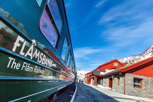Estación de Myrdal - Tour de invierno Norway in a nutshell® de Fjord Tours - Flåm, Noruega