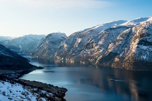 Winter on the Sognefjord - Sognefjord in a nutshell winter tour by Fjord Tours - Sognefjord, Norway 