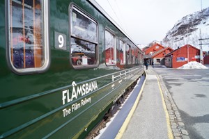 The Flam railway  - Sognefjord in a nutshell winter tour by Fjord Tours - Flåm, Norway